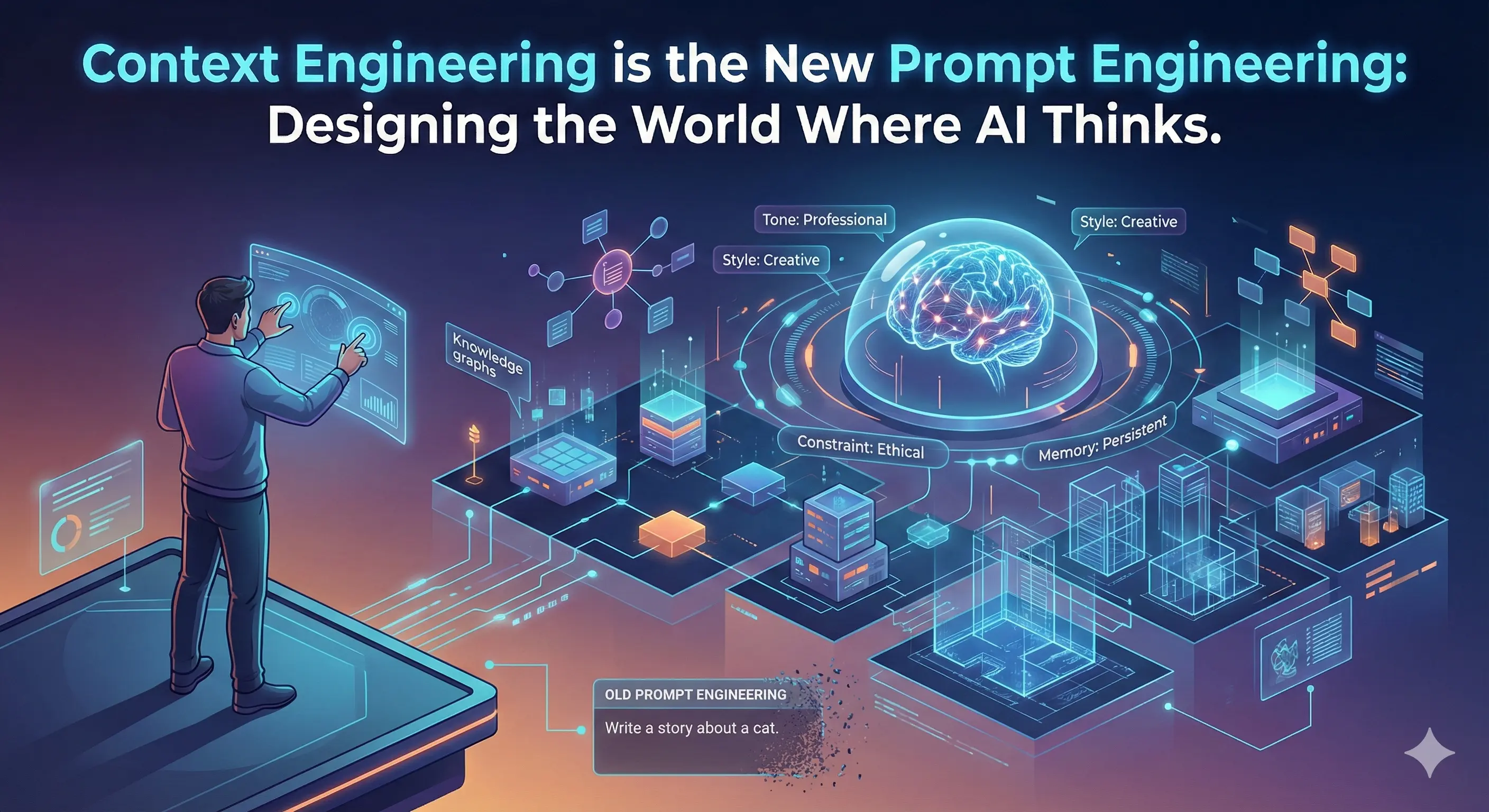 Context Engineering is the New Prompt Engineering: Designing the World Where AI Thinks
